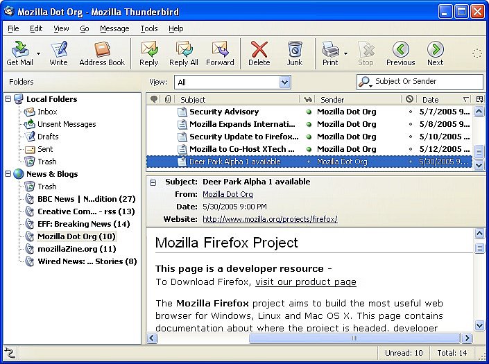 mozilla thunderbird replacements for mac